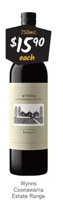 Wynns Coonawarra Estate Shiraz