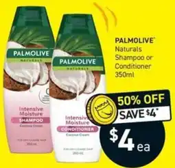 Chemist King Palmolive Naturals Shampoo or Conditioner offer