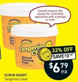 Chemist King Scrub Daddy Tangerine Clean offer