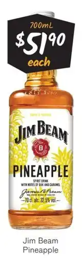 Cellarbrations Jim Beam Pineapple offer