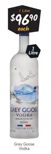Cellarbrations Grey Goose Vodka offer