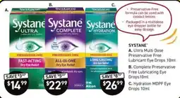 Chemist King Systane Ultra Multi Dose Preservative Free Lubricant Eye Drops offer