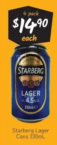 Cellarbrations Starberg Lager offer