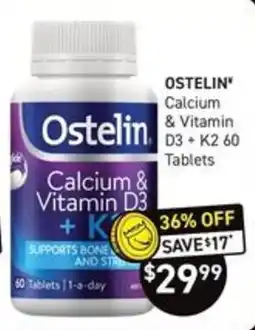 Chemist King Ostelin Calcium & Vitamin D3 + K2 offer