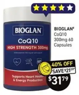 Chemist King Bioglan CoQ10 offer