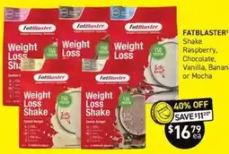 Chemist King FatBlaster Weight Loss Shake offer