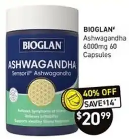 Chemist King Bioglan Ashwagandha offer