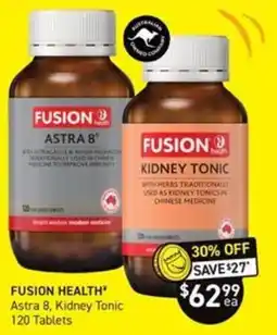 Chemist King Fusion Health Astra 8, Kidney Tonic offer