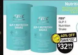 Chemist King FBX GLP-1 Nutrition Shake offer