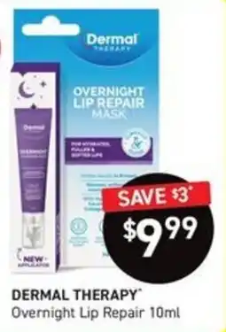 Chemist King Dermal Therapy Overnight Lip Repair offer