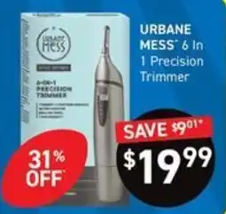 Chemist King Urban Mess 6 In 1 Precision Trimmer offer