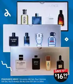 Chemist King Fragrance Men's Fervently Gift Set, Pour Homme offer