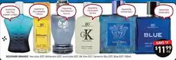 Chemist King Designer Brands fragrances offer