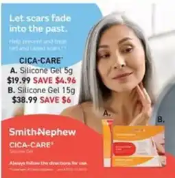 Chemist King SmithNephew CICA-CARE Silicone Gel offer