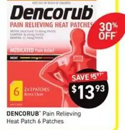 Chemist King Dencorub Pain Relieving Heat Patch offer