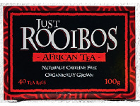 Just Rooibos African Tea Bags 40pk/100g