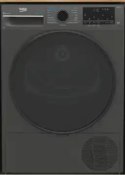 Designer Appliances Beko Sensor Controlled Wi-Fi Connected Heat Pump Tumble Dryer with Steam offer
