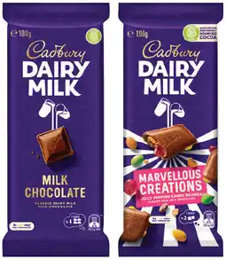 IGA Cadbury Chocolate Block Selected Varieties offer