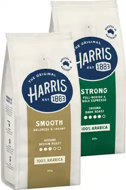 IGA Harris Ground Coffee Selected Varieties offer