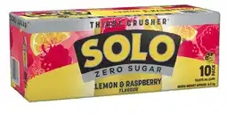 IGA NEW Solo Lemon Raspberry Zero Sugar offer