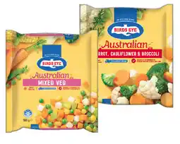 IGA Birds Eye Snap Frozen Vegetables Selected Varieties offer