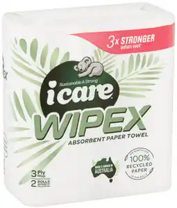 IGA Icare Wipex 100% Recycled Paper Towel offer