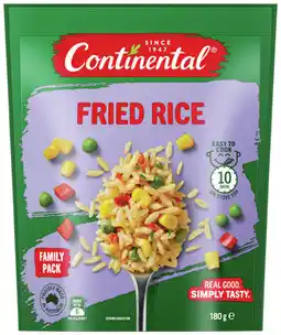 IGA Continental Flavoured Rice Family‑190g Selected Varieties offer