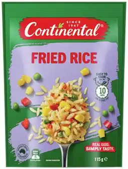 IGA Continental Flavoured Rice 115‑125g Selected Varieties offer