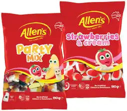IGA Allen’s Medium Bag 130‑200g Selected Varieties offer