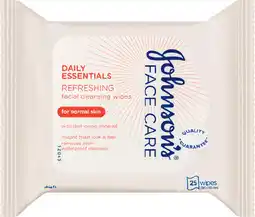 IGA Johnson’s Facial Cleansing Wipes Selected Varieties offer