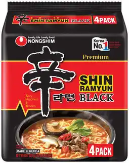IGA Nongshim Shin Ramyun Black offer