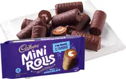 IGA Cadbury Mini Rolls Selected Varieties offer