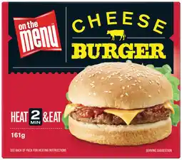 IGA On The Menu Burger 161‑165g Selected Varieties offer