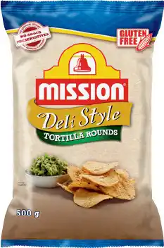 IGA Mission Deli Style Tortilla Corn Chips Selected Varieties offer