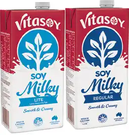 IGA Vitasoy Soy Milky Long Life Milk Selected Varieties offer