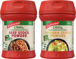 IGA Continental Stock Powder 120‑130g Selected Varieties offer