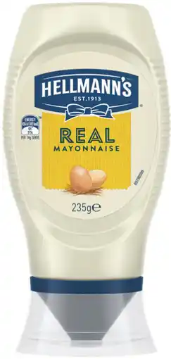 IGA Hellmann’s Squeezy Real Mayonnaise offer