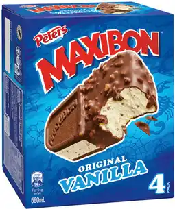 IGA Peters Maxibon Selected Varieties offer