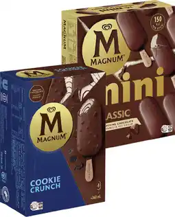 IGA Streets Magnum Ice Creams 4‑6 Pack Selected Varieties offer