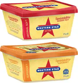 IGA Western Star Spreadable Selected Varieties offer