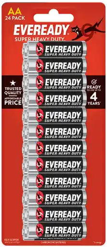 IGA Eveready Super Heavy Duty AA Batteries offer