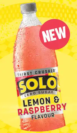 IGA NEW Solo Lemon Raspberry offer