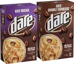 IGA Dare Iced Coffee Sachets Selected Varieties offer