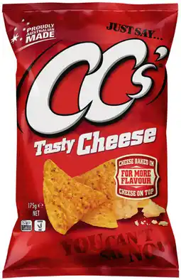 IGA CC’s Corn Chips, Thins Chips or French Fries 175g Selected Varieties offer