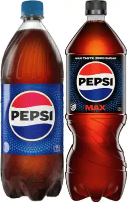 IGA Pepsi or Seven Up 1.25 Litre Selected Varieties offer