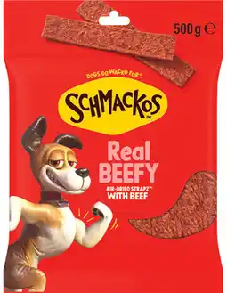 IGA Schmackos Strapz Dog Treats Selected Varieties offer