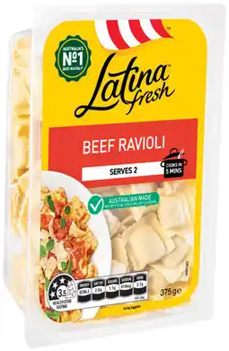 IGA Latina Fresh Filled Pasta Selected Varieties offer