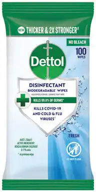 IGA Dettol Disinfectant Wipes Selected Varieties offer