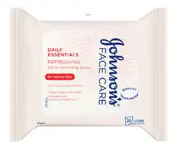 IGA Johnson’s Facial Cleansing Wipes Selected Varieties offer
