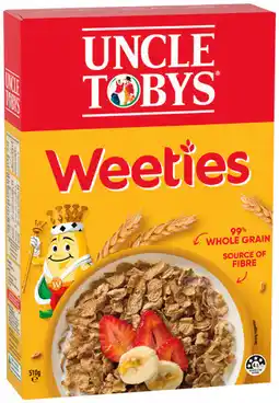 IGA Uncle Tobys Weeties offer